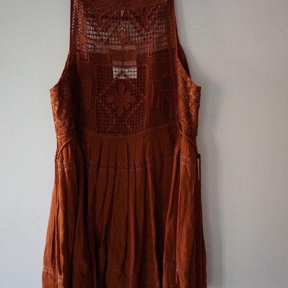 NWT Free People Womens Emily Lace Shift Dress - Picture 5 of 7